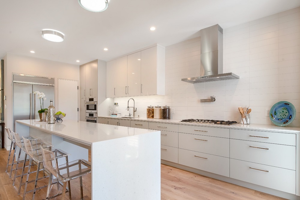 contemporary kitchens white cabinets